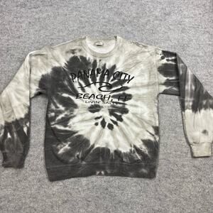 Panama City sweater men’s m women’s L pull over tie die hippie Florida Y2K beach